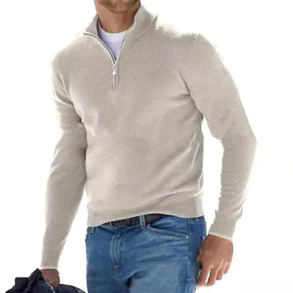 RALPH POLO - Stylish zipper sweater for men (Italian design)